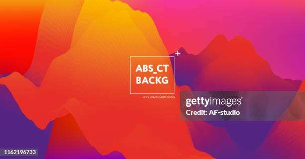 abstract network background - poland mountains stock illustrations