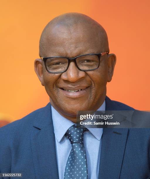 Lebo M attends "The Lion King" European Premiere at Leicester Square on July 14, 2019 in London, England.