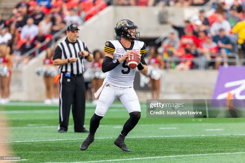CFL: AUG 17 Hamilton Tiger-Cats at Ottawa RedBlacks