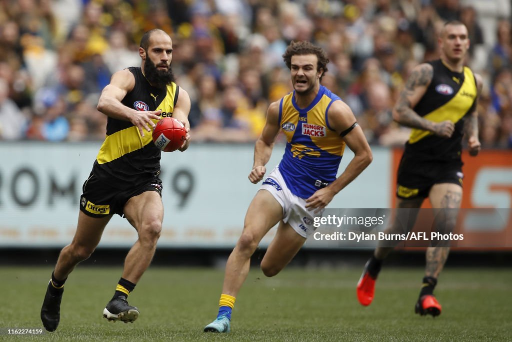 AFL Rd 22 - Richmond v West Coast