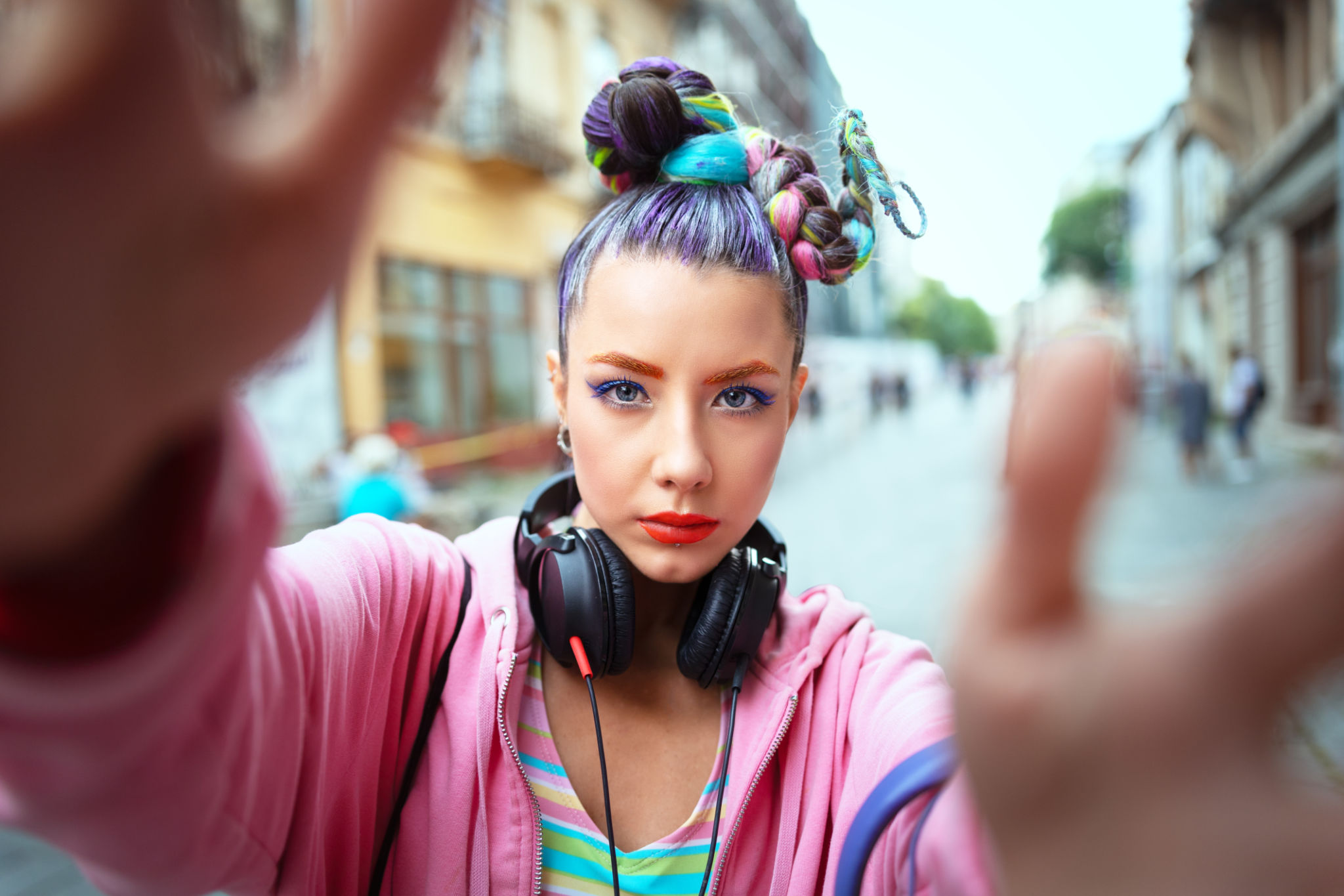 urban fashion shoot