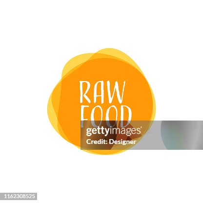 Raw Food Labels And Elements High-Res Vector Graphic - Getty Images