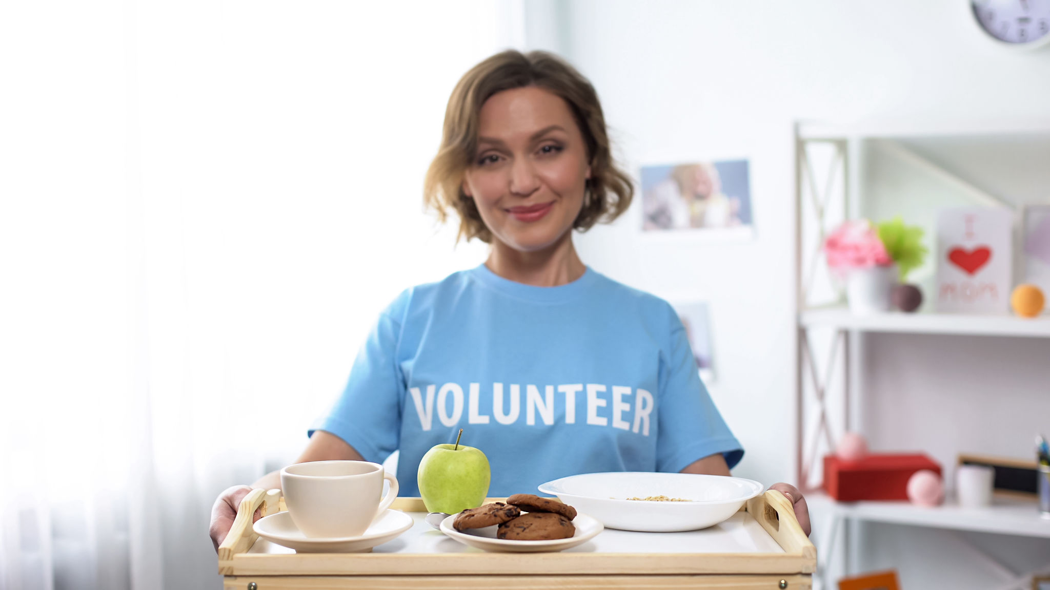 volunteers breakfast