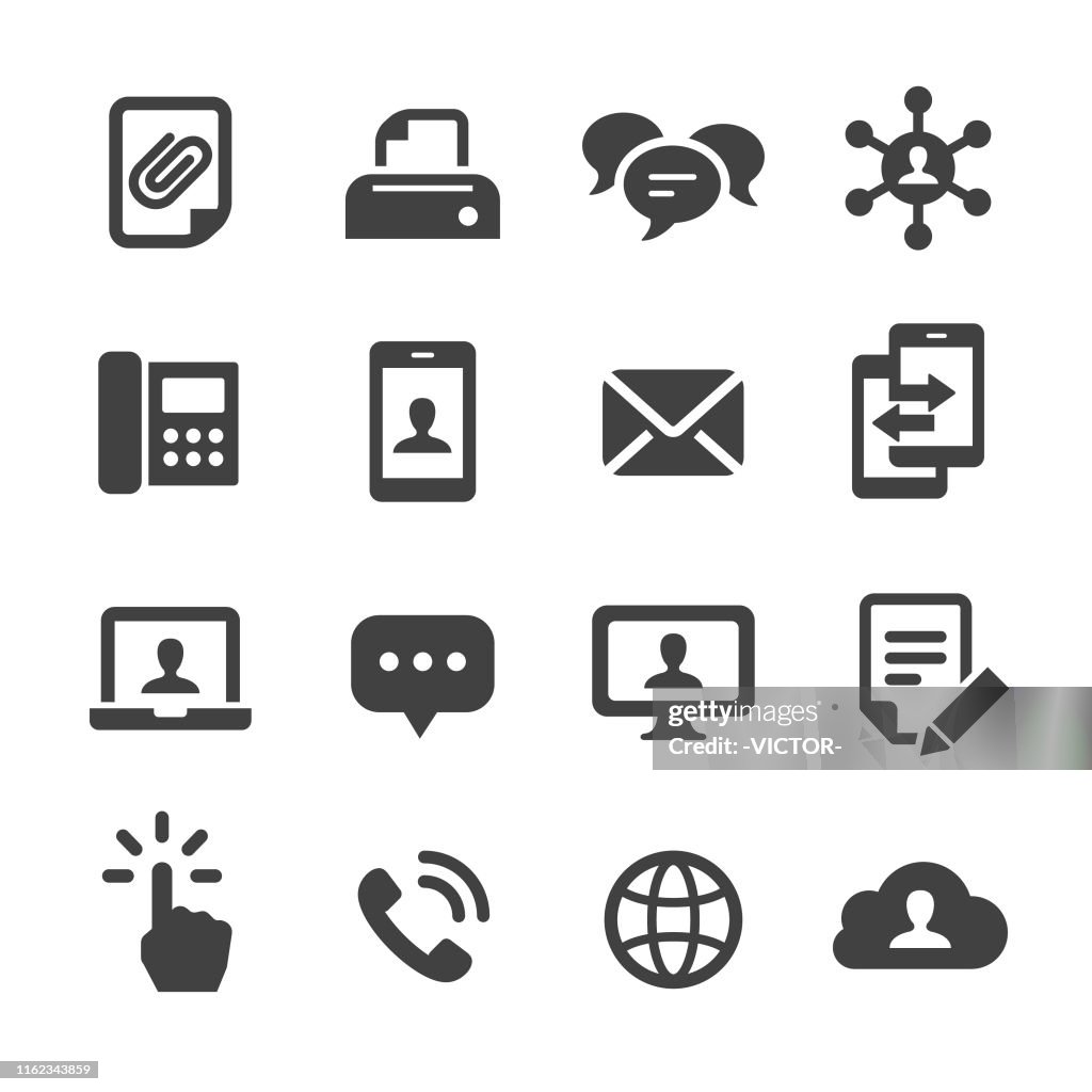 Communications Icons - Acme Series