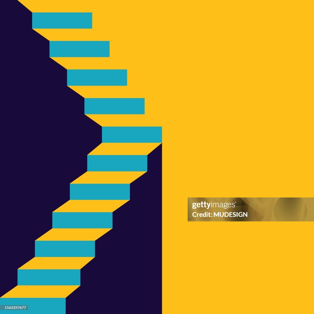 Escalera en arriba