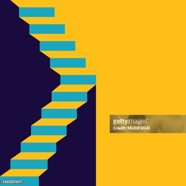 stair in up - business success stock illustrations
