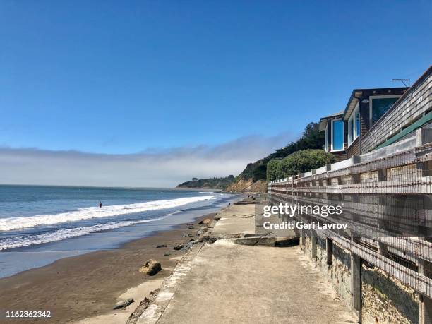 bolinas beach - marin county photos et images de collection