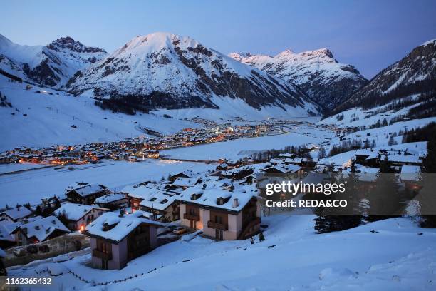 Landscape. Livigno. Lombardy. Italy.