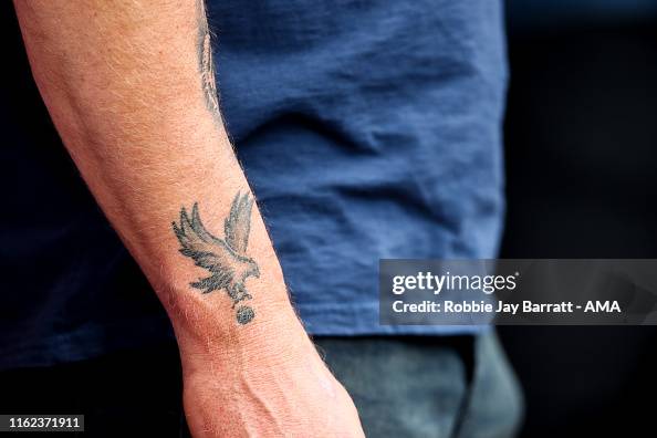 A fan of Crystal Palace with a Crystal Palace emblem Eagles tattoo... News Photo - Getty Images A fan of Crystal Palace with a Crystal Palace emblem Eagles tattoo... News Photo - Getty Images