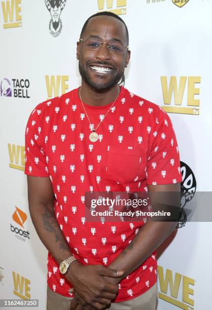 Jackie Long attends WE tv "Power, Influence & Hip Hop: The Remarkable Rise Of So So Def" celebration and Season 3 of "Growing Up Hip Hop Atlanta" at...