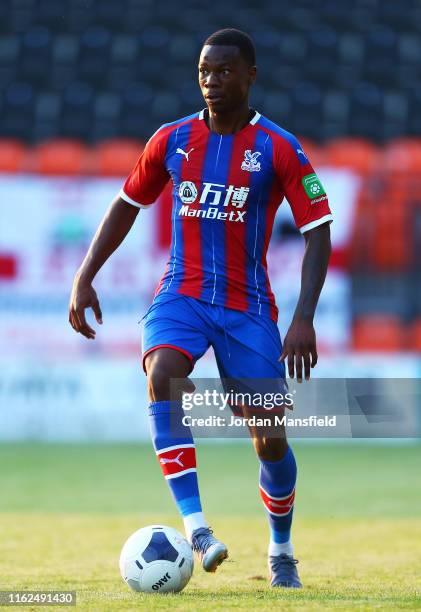 Giovanni McGregor of Crystal Palace in action during the Pre-Season Friendly match between Barnet and Crystal Palace at The Hive on July 16, 2019 in...