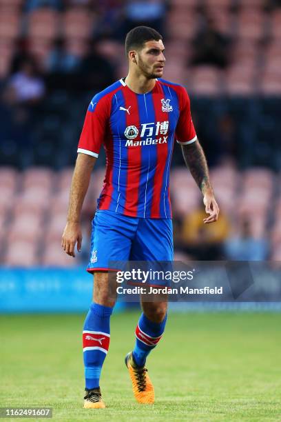 Sam Woods of Crystal Palace in action during the Pre-Season Friendly match between Barnet and Crystal Palace at The Hive on July 16, 2019 in Barnet,...