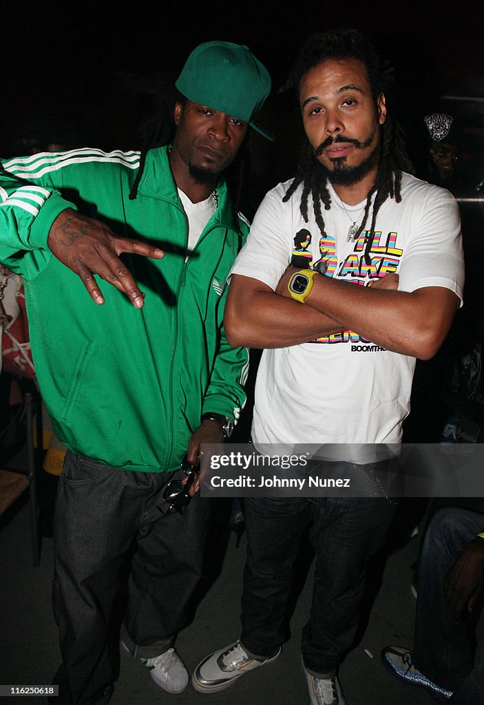 Mr. Cheeks and Bazaar Royale attend Ghetto Metal at S.O.B.'s on June ...