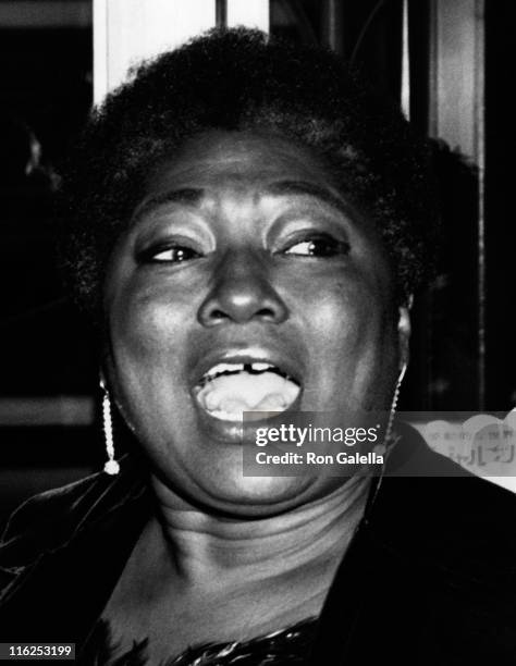 Actress Esther Rolle attends Friar's Club Roast Honoring Redd Foxx on March 10, 1974 at the Beverly Hilton Hotel in Beverly Hills, California.