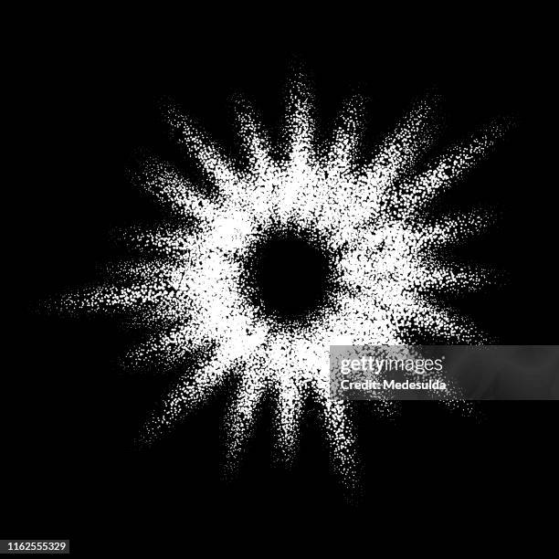 explode vector star vector - glitter bomb stock illustrations