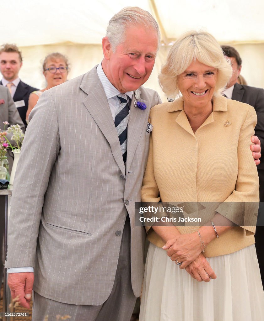 The Prince Of Wales & Duchess Of Cornwall Visit Devon & Cornwall - Day 3