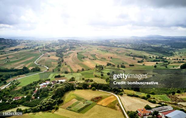 aerial landscapes stock photo - massachusetts landscape stock pictures, royalty-free photos & images