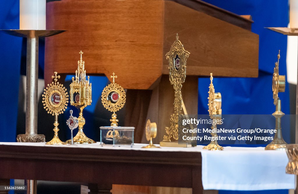 Relics Vigil At Christ Cathedral