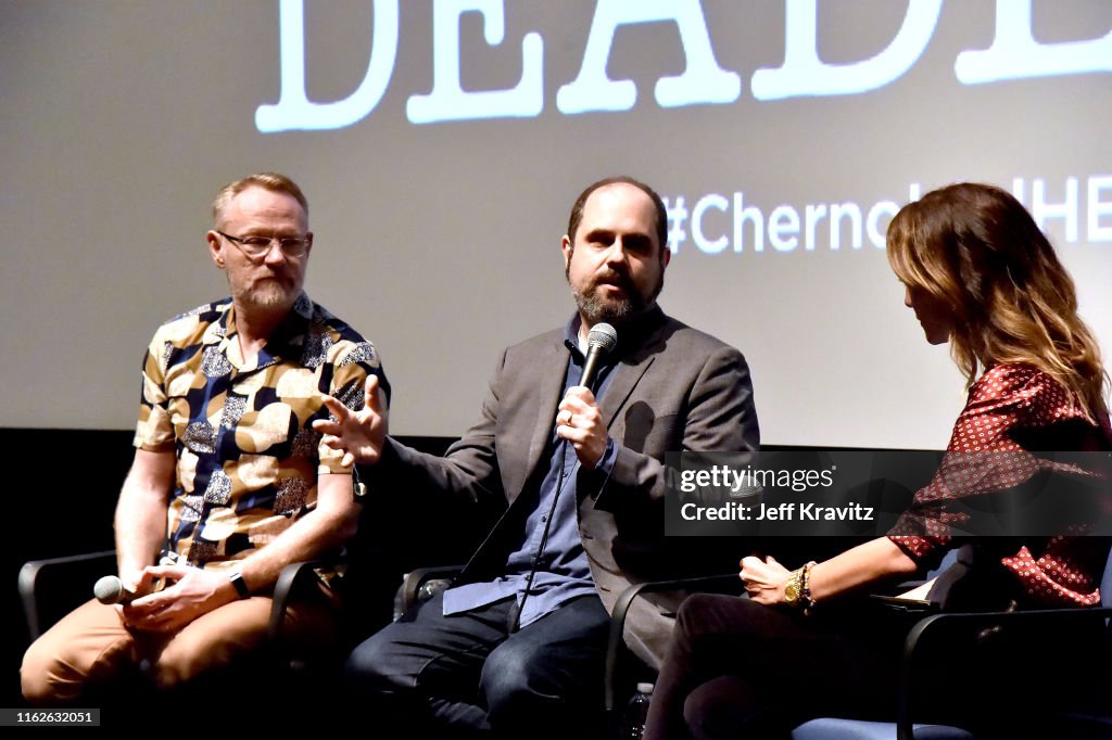 Jared Harris and Craig Mazin attend HBO FYC for "Chernobyl" at the