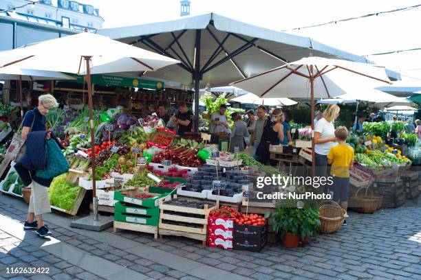 The Torvehallerne market in Copenhagen, is the largest food market in the city. Every week more than 60,000 people visit it, and you can find from r...