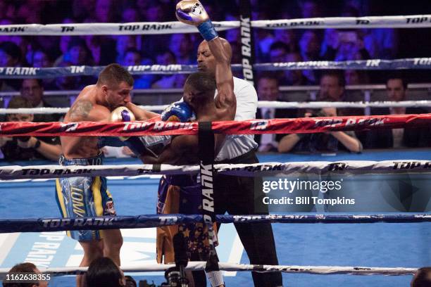 Bill Tompkins/Getty Images Vasyl Lomachenko defeats Guillermo Rigondeaux by RTD in the 6th round. Madison Square Garden on December 9, 2017 in New...