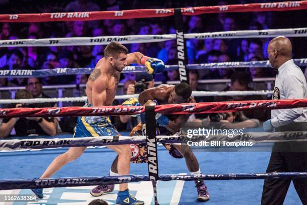 Bill Tompkins/Getty Images Vasyl Lomachenko defeats Guillermo Rigondeaux by RTD in the 6th round. Madison Square Garden on December 9, 2017 in New...