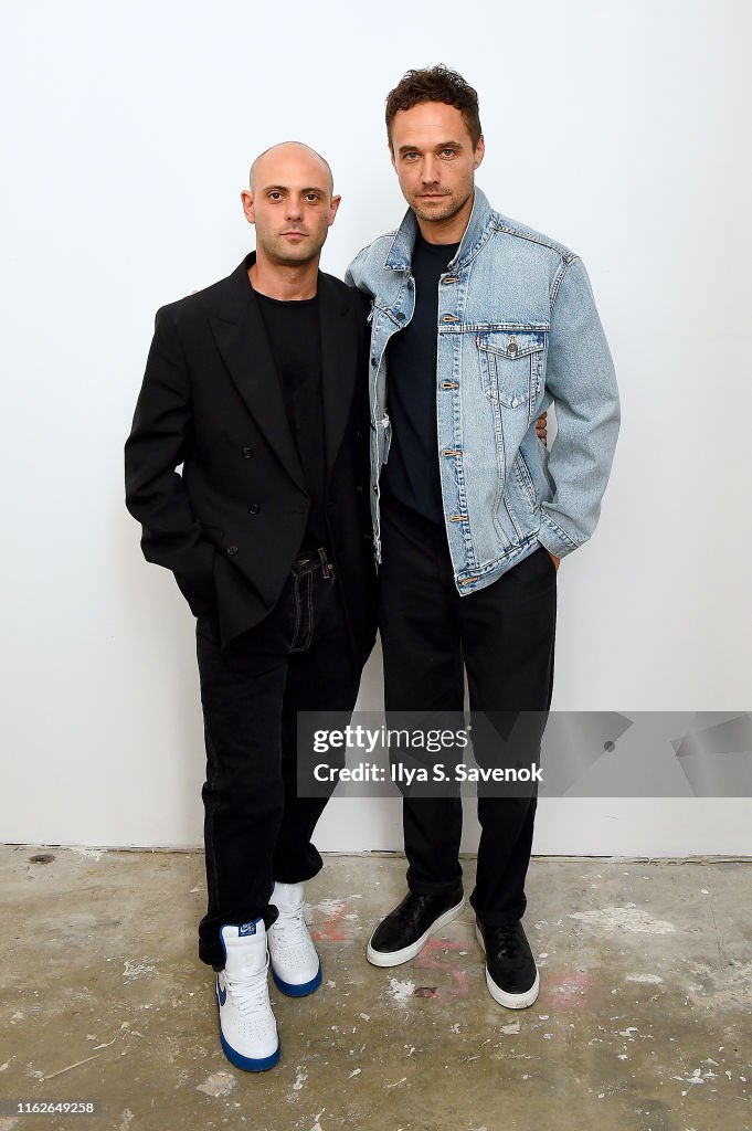 Josh Goot and Nathan Bogle attend the WARDROBE.NYC launch of Release