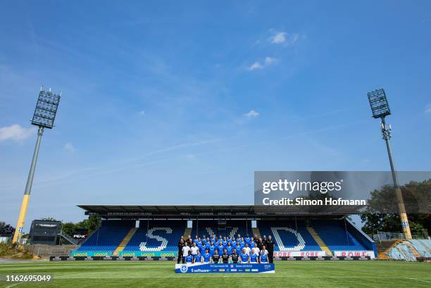 Back row Matthias Neumann, Michael Richter, Julian von Haacke, Victor Palsson, Mathias Honsak, Fabian Schnellhardt, Mandela Egbo, Immanuel Hoehn,...