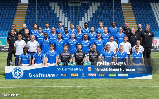 Back row Matthias Neumann, Michael Richter, Julian von Haacke, Victor Palsson, Mathias Honsak, Fabian Schnellhardt, Mandela Egbo, Immanuel Hoehn,...