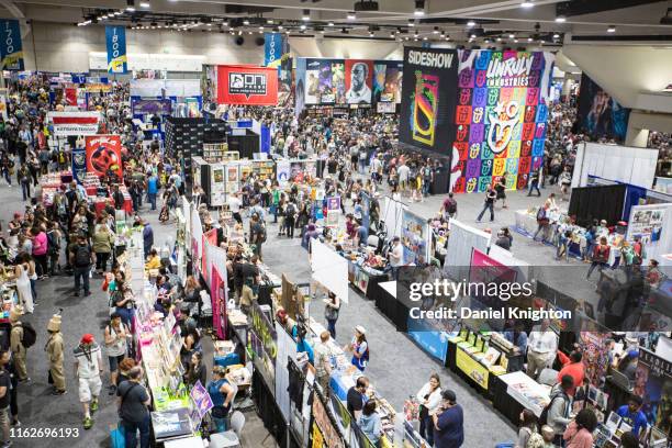 General view of the atmosphere 2019 Comic-Con International Preview Night at San Diego Convention Center on July 17, 2019 in San Diego, California.