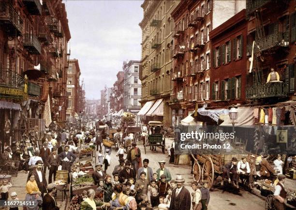 Mulberry Street, New York City.