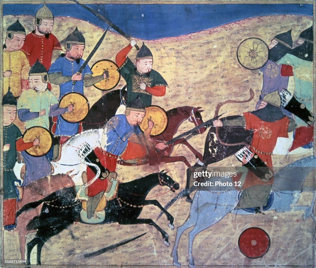Guerriers mongols.