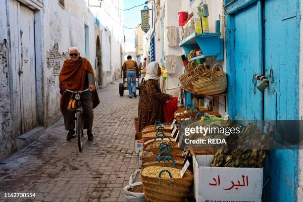 Souk. Kairouan. Tunisia. North Africa.