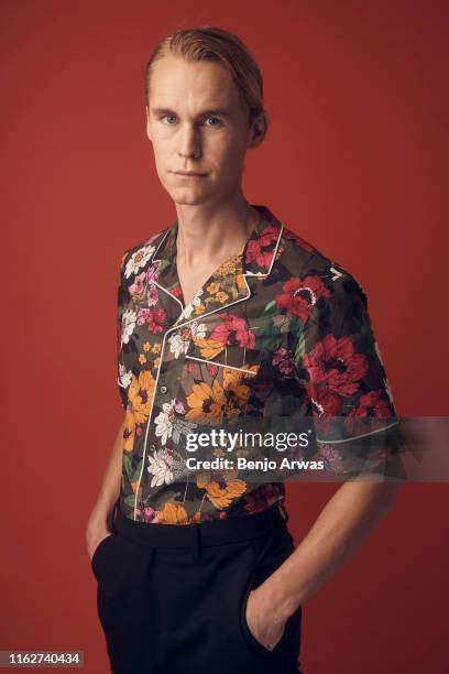 Actor Rhys Wakefield of Hulu's 'Reprisal' poses for a portrait during the 2019 Summer TCA Portrait Studio at The Beverly Hilton Hotel on July 26,...