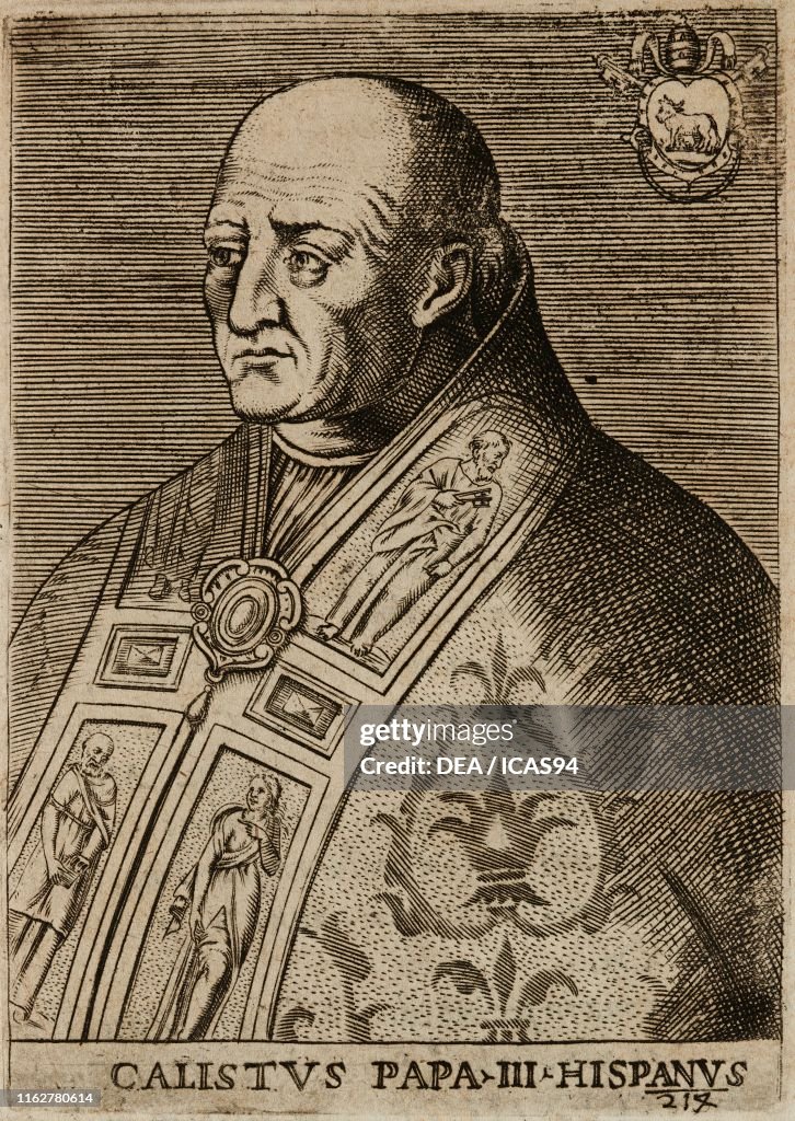 Portrait of Pope Callixtus III