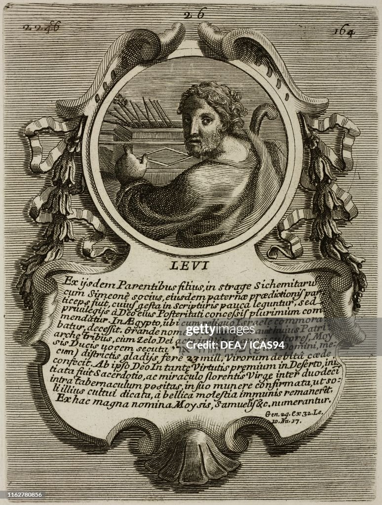 Portrait of Levi, son of Jacob, human biblical figure, engraving from... News Photo - Getty Images Portrait of Levi, son of Jacob, human biblical figure, engraving from... News Photo - Getty Images