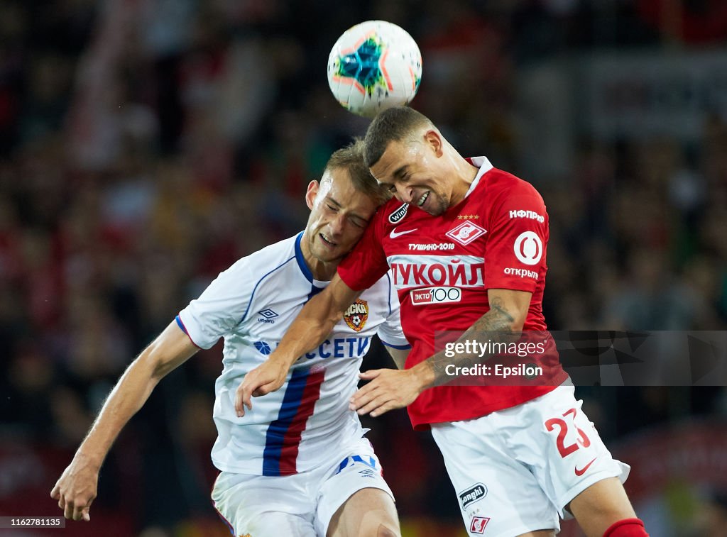 FC Spartak Moscow vs PFC CSKA Moscow - Russian Premier League