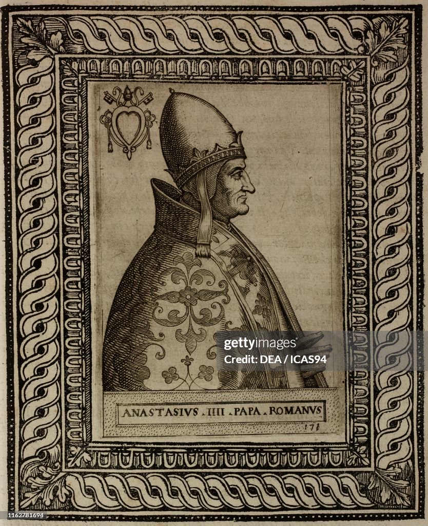 Portrait of Pope Anastasius IV