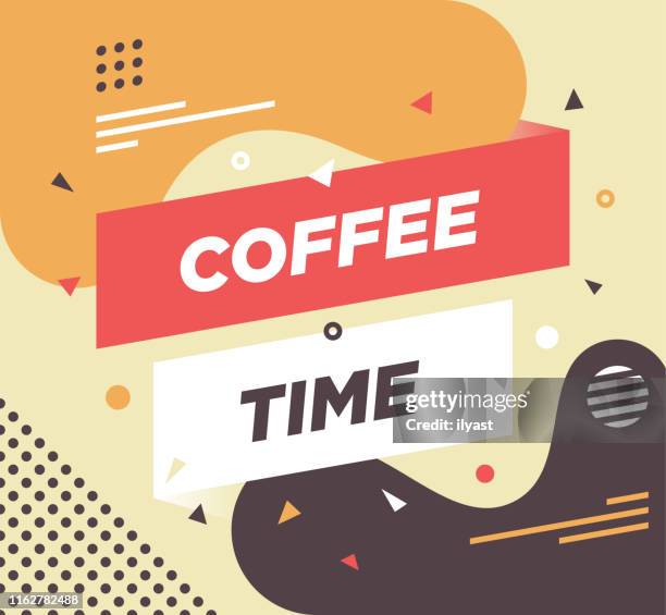 671 Coffee Time Icon High Res Illustrations - Getty Images