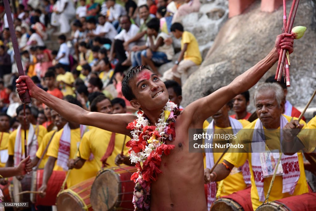 Deodhani Festival At The Kamakhya Temple In Assam