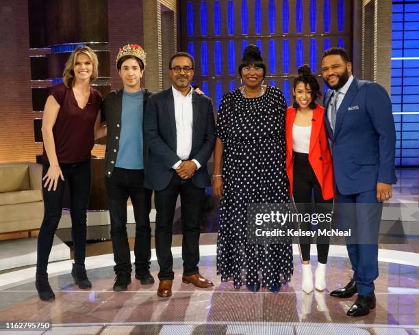 Justin Long, Missi Pyle, Tim Meadows, Liza Koshy" - Justin Long, Missi Pyle, Tim Meadows and Liza Koshy make up the celebrity panel on "To Tell the...