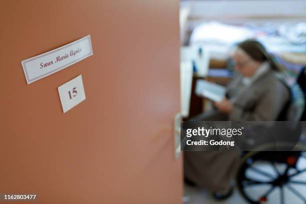 The Visitation Monastery. Retirement home. Medical care. France.