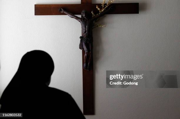 The Visitation Monastery. Monastic life. Silence and solitude. Marclaz. France.