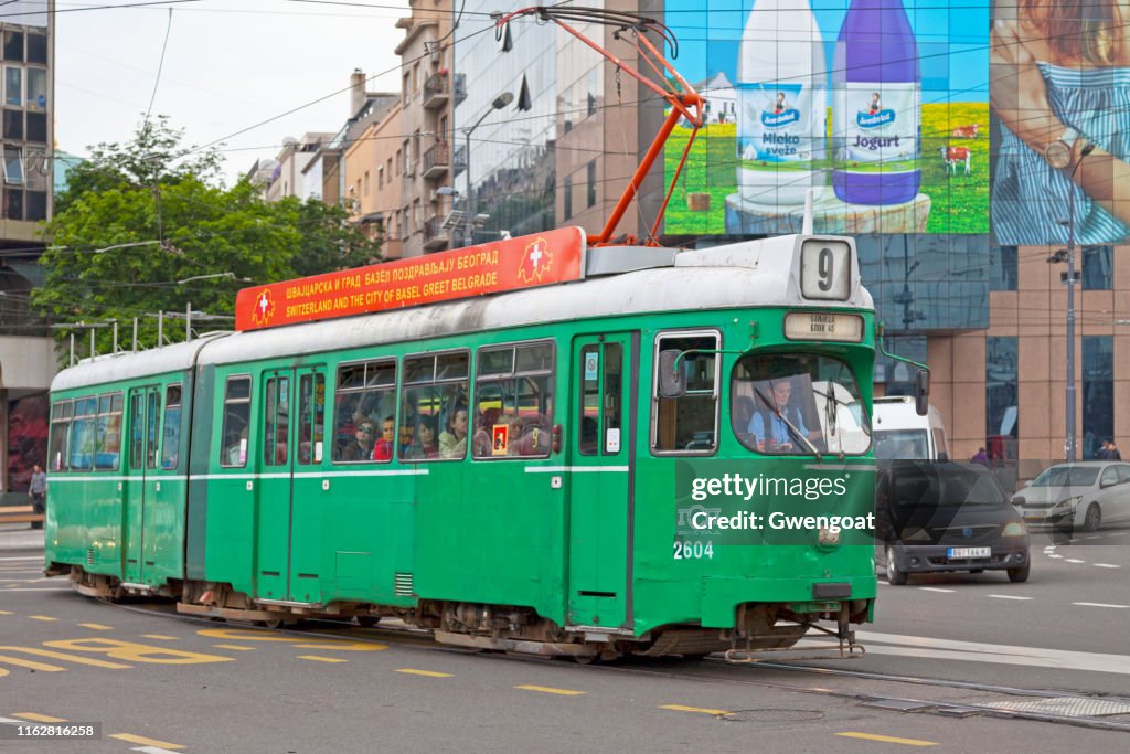 Tramway em Belgrado
