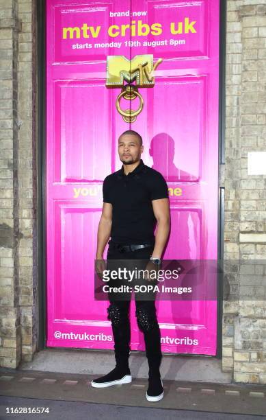 Chris Eubank Jr at the Celebrity Cast Launch House Party for the Brand new series of MTV Cribs UK, ahead of Series Premiere, at Sizona London.