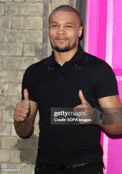 Chris Eubank Jr at the Celebrity Cast Launch House Party for the Brand new series of MTV Cribs UK, ahead of Series Premiere, at Sizona London.