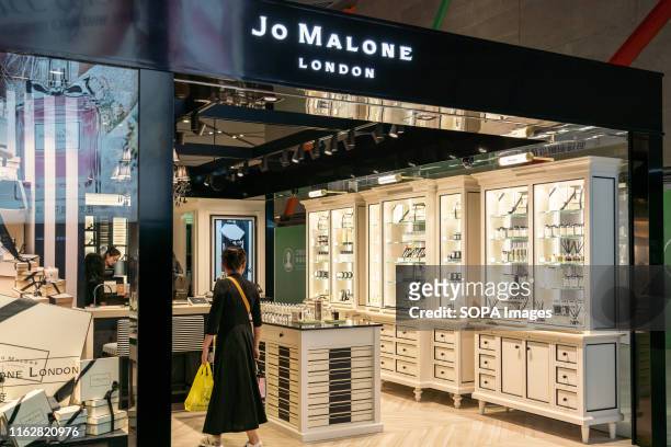 British perfume and scented candle brand Jo Malone London store seen in Shanghai Hongqiao International Airport.