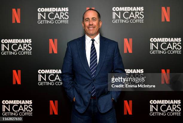 Jerry Seinfeld attends the LA Tastemaker event for Comedians in Cars at The Paley Center for Media on July 17, 2019 in Beverly Hills City.