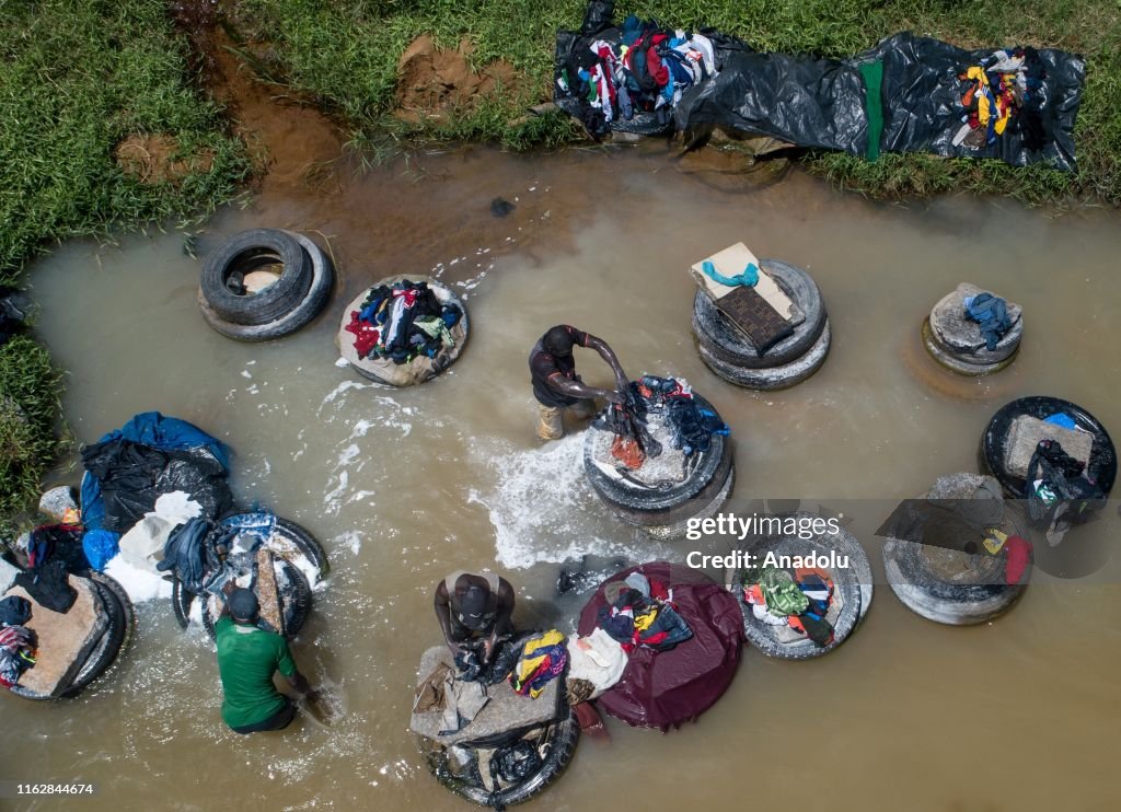 Ivory Coast's Laundrymen "Fanico's"