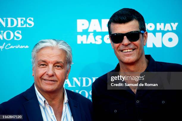 Andoni Ferreño attends "Padre No Hay Mas Que Uno" Madrid Premiere on July 18, 2019 in Madrid, Spain.